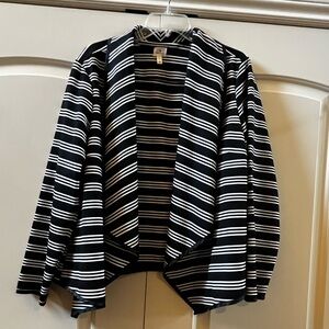 Women’s Dress Barn Stripped Blazer size XL